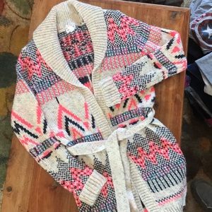 Cat & Jack Girls Shawl Collar Cardigan